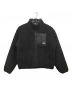 stussyステューシー）の古着「Sherpa Reversible Jacket」｜ブラック