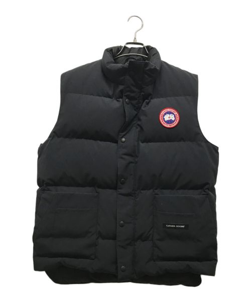 CANADA GOOSE（カナダグース）CANADA GOOSE (カナダグース) ダウンベスト ネイビー サイズ:Mの古着・服飾アイテム