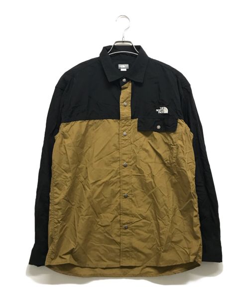 THE NORTH FACE（ザ ノース フェイス）THE NORTH FACE (ザ ノース フェイス) シャツ ベージュ サイズ:Lの古着・服飾アイテム