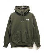 THE NORTH FACEザ ノース フェイス）の古着「BackSquare LogoHoodie」｜オリーブ