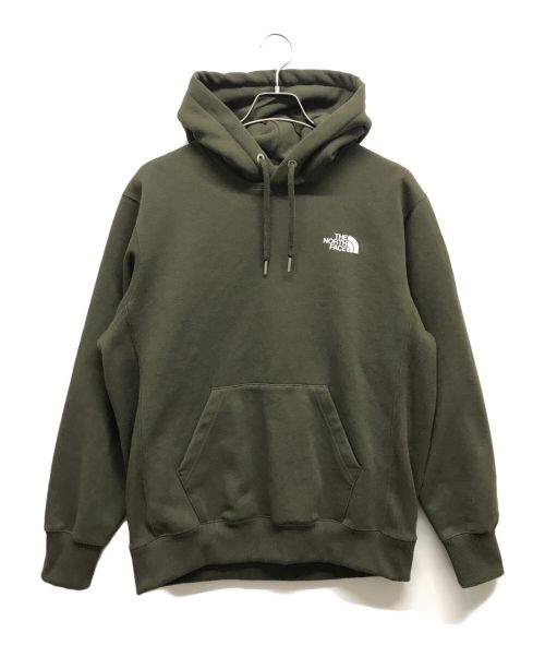 THE NORTH FACE（ザ ノース フェイス）THE NORTH FACE (ザ ノース フェイス) BackSquare LogoHoodie オリーブ サイズ:Mの古着・服飾アイテム