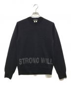 COMME des GARCONS HOMME DEUXコムデギャルソン オム ドゥ）の古着「STRONG WILL KNIT」｜ブラック