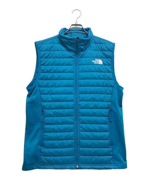 THE NORTH FACE（ザ ノース フェイス）THE NORTH FACE (ザ ノース フェイス) CANYONLANDS HYBRID PUFFER VESTキャニオンランズ ハイブリットパファーベスト） ブルー サイズ:Mの古着・服飾アイテム