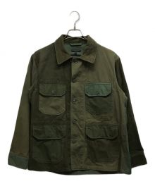 Engineered Garments×BEAMS（エンジニアド ガーメンツ×ビームス）の古着「パッチワークジャケット」｜オリーブ