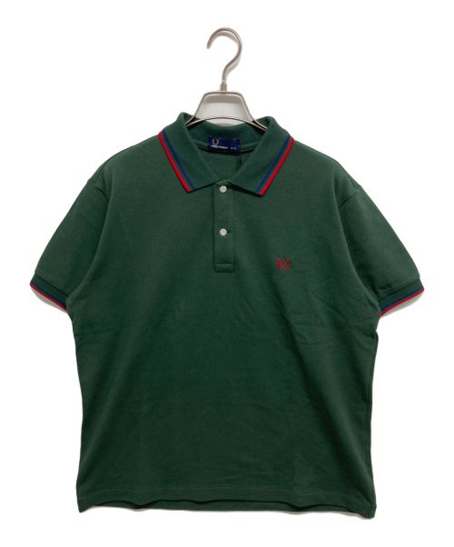 FRED PERRY（フレッドペリー）FRED PERRY (フレッドペリー) ポロシャツ グリーン サイズ:XLの古着・服飾アイテム