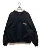 BALENCIAGAバレンシアガ）の古着「Campaign Logo Sweatshirt」｜ブラック