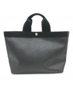 Herve Chapelierエルベシャプリエ）の古着「M SQUARE TOTE BAG」｜ブラック