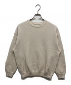 crepusculeクレプスキュール）の古着「moss stitch L/S sweat」｜ベージュ