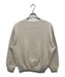 crepuscule (クレプスキュール) moss stitch L/S sweat ベージュ サイズ:1：5000円