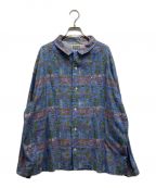 C.Eシーイー キャブエンプト）の古着「MODULE BIG SHIRT（モダールビックシャツ）」｜ブルー