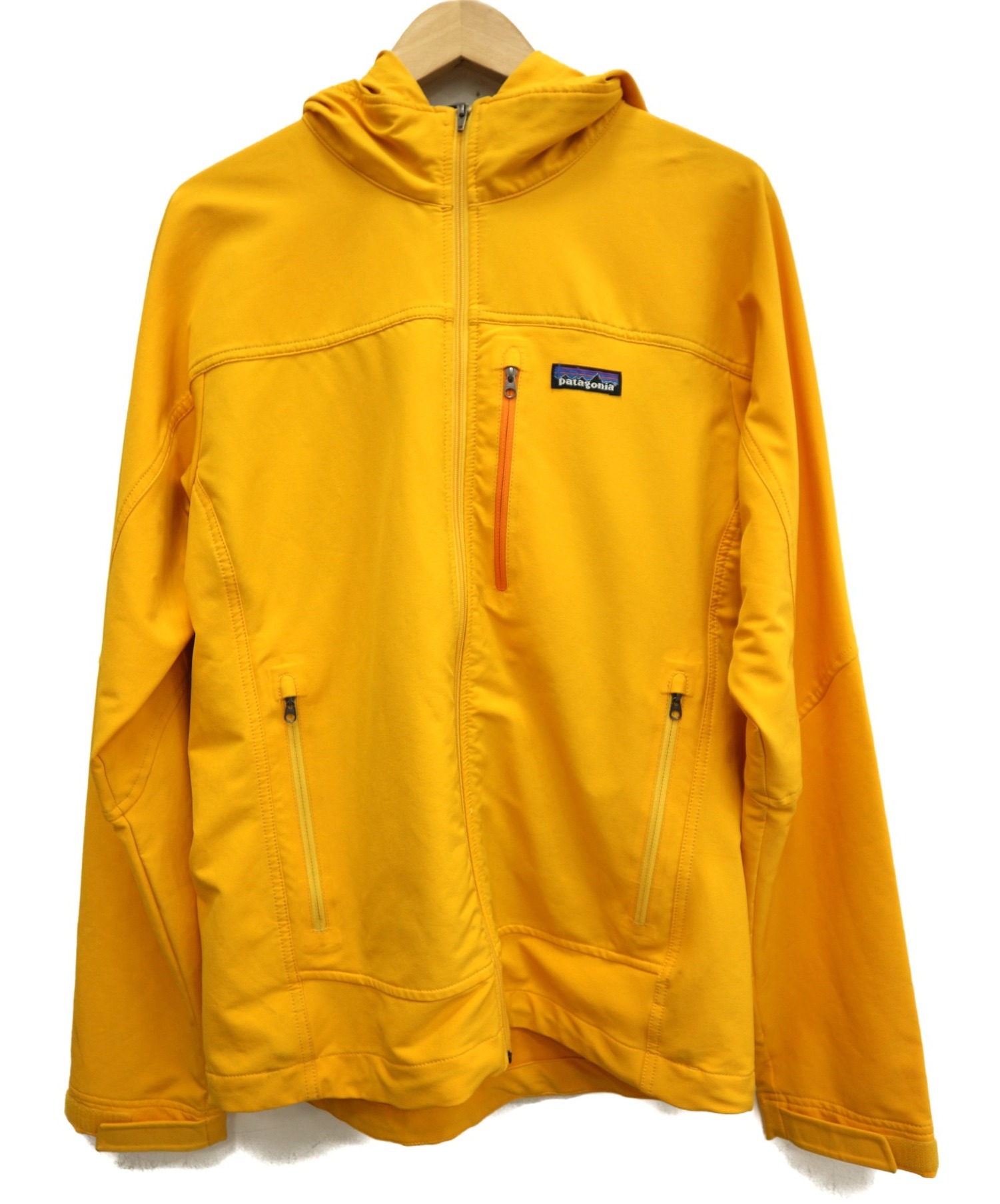 中古 古着通販 Patagonia パタゴニア シンプルガイドフーディジャケット イエロー サイズ M ブランド 古着通販 トレファク公式 Trefac Fashion