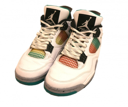 中古 古着通販 Nike ナイキ ハイカットスニーカー ホワイト サイズ Us9 5 Air Jordan 4 Retro Aq9129 100 ブランド 古着通販 トレファク公式 Trefac Fashion