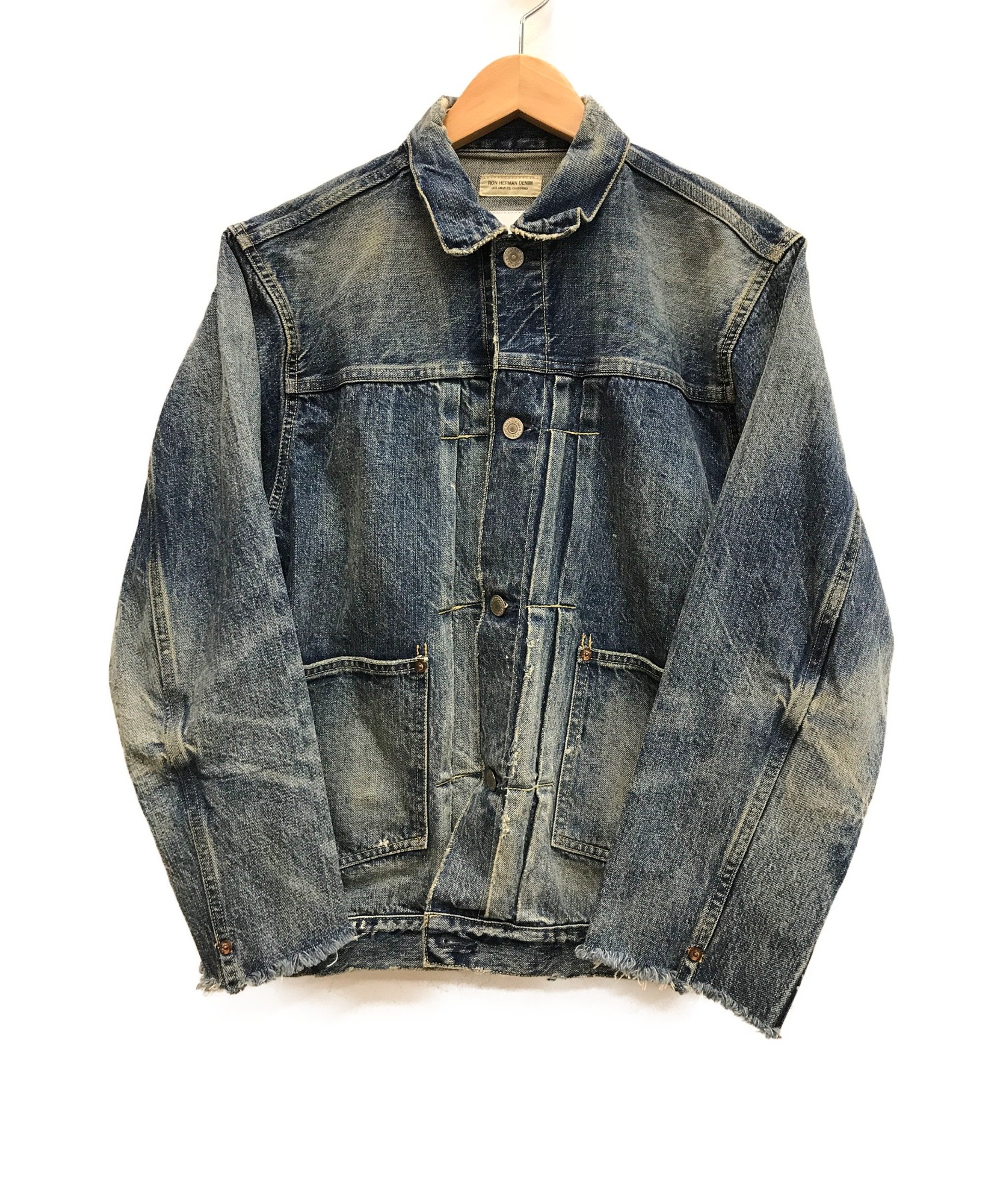 ロンハーマンRon Herman 40s Cutoff Denim Jacket www.budgie.ie