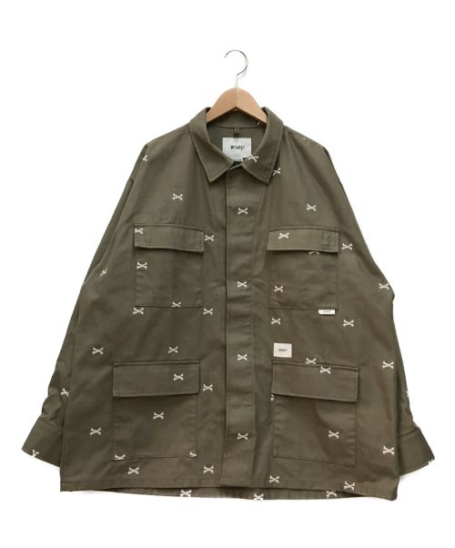 いつでもポイント10倍 wtaps JUNGLE LS 01 ジャングルシャツ ブラック