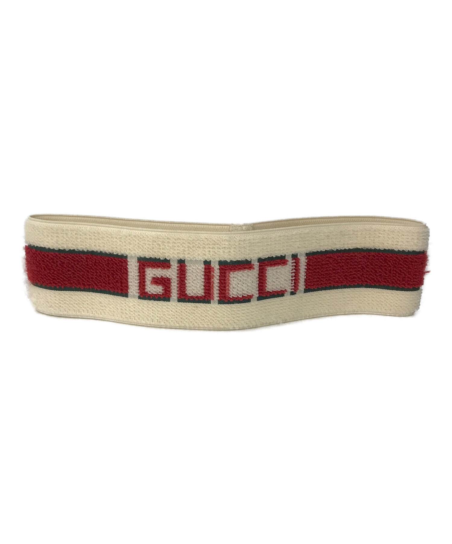 中古・古着通販】GUCCI (グッチ) ストライプ エラスティック ヘア