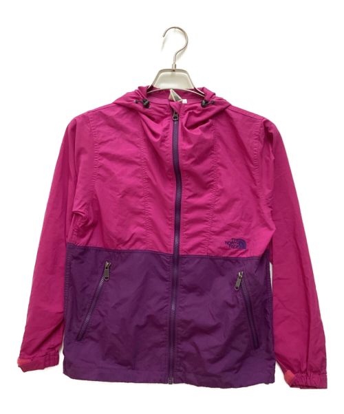 THE NORTH FACE（ザ ノース フェイス）THE NORTH FACE (ザ ノース フェイス) Compact Jacket　コンパクトジャケット　ジップアップウィンドブレーカー　ナイロンパーカー ショッキングピンク サイズ:Mの古着・服飾アイテム