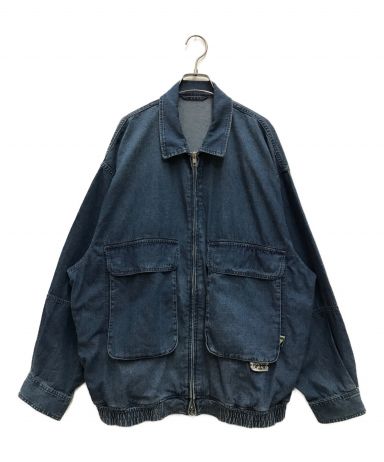 [中古]SSZ(エスエスズィー)のメンズ アウター・ジャケット DUNGAREE BLOUSON　ダンガリーブルゾン  オーバーサイズジップアップデニムジャケット