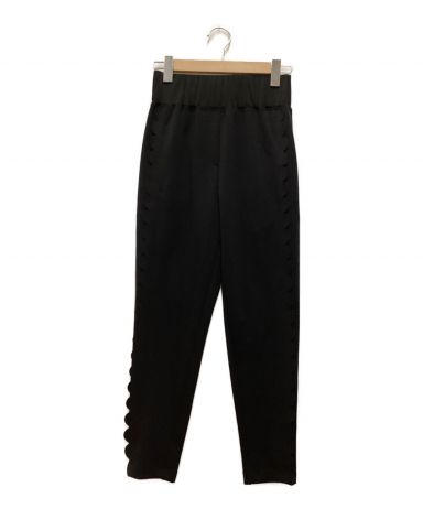 [中古]ELLA(エラ)のレディース パンツ side scallop leggings pants　サイドスカラップレギンスパンツ　ストレッチパンツ
