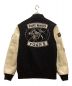 REASON CLOTHING (リーズン・クロージング) varsity jacket ブラック×ホワイト サイズ:L：8800円