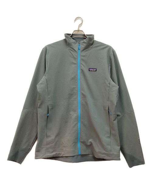 Patagonia（パタゴニア）Patagonia (パタゴニア) R1 Techface Jacket テックフェイスジャケット グレー サイズ:Lの古着・服飾アイテム