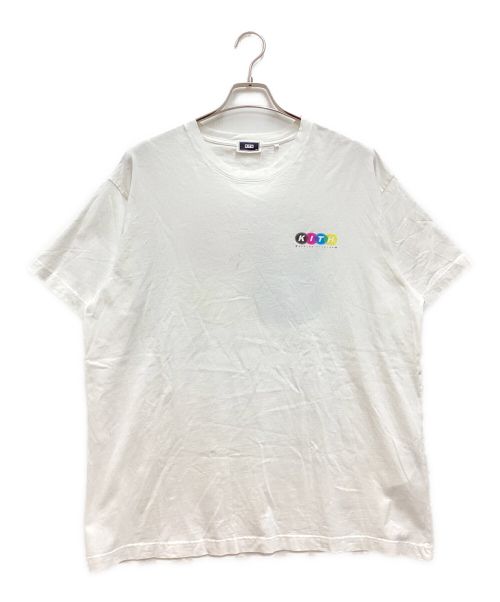 KITH（キス）KITH (キス) スタジオプロセスTシャツ　クルーネック　バックプリント ホワイト サイズ:XLの古着・服飾アイテム