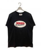 NEIGHBORHOODネイバーフッド）の古着「ロゴプリント半袖Tシャツ　ショートスリーブカットソー」｜ブラック