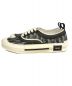 Dior (ディオール) B23 Low Top Sneakers Dior Oblique Canvas　ロートップスニーカー　ディオール オブリーク キャンバス　ローカットスニーカー ブラック×ホワイト サイズ:42：51800円