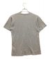 stussy (ステューシー) ポケットTシャツ　クルーネック　ロゴ　コットン グレー サイズ:SMALL：5000円