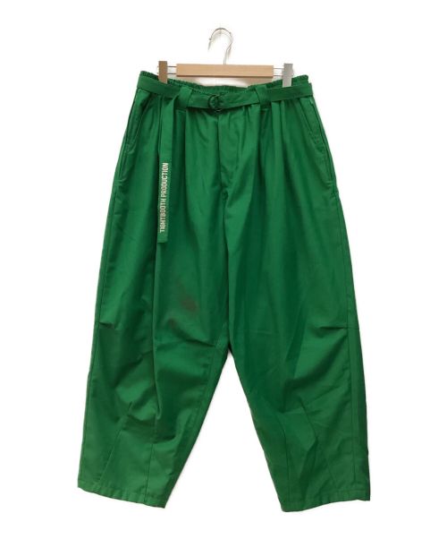 TIGHTBOOTH PRODUCTION（タイトブースプロダクション）TIGHTBOOTH PRODUCTION (タイトブースプロダクション) BAGGY SLACKS グリーン サイズ:XLの古着・服飾アイテム