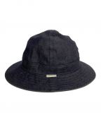 N.HOOLYWOODエヌ ハリウッド）の古着「EXCHANGE SERVICE REVERSIBLE DENIM HAT リバーシブル デニム　ハット」｜インディゴ