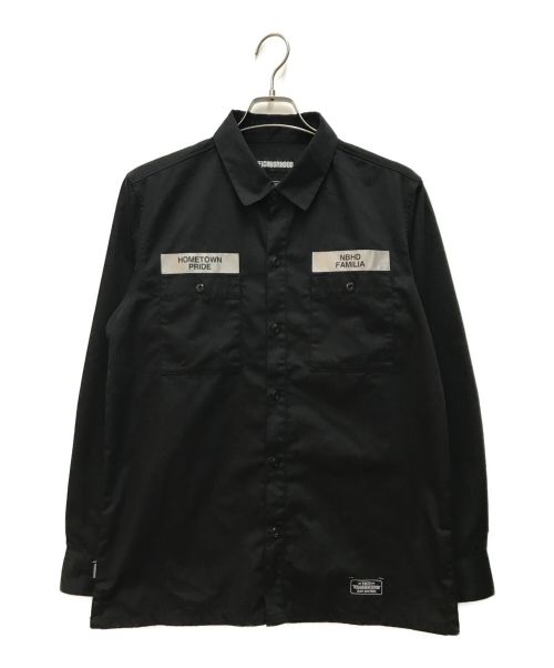 NEIGHBORHOOD（ネイバーフッド）NEIGHBORHOOD (ネイバーフッド) CLASSIC WORK/EC-SHIRT ブラック サイズ:Mの古着・服飾アイテム