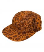 TIGHTBOOTH PRODUCTIONタイトブースプロダクション）の古着「PAISLEY CAMP CAP」｜オレンジ