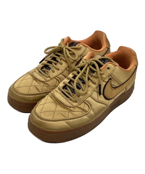 NIKE（ナイキ）NIKE (ナイキ) Quilted Satin Pack Wheat ゴールド サイズ:27.5の古着・服飾アイテム