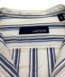 中古・古着 LARDINI (ラルディーニ) ストライプシャツ ホワイト サイズ:M：3980円