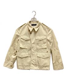 MADISON BLUE（マディソンブルー）の古着「FIELD JACKET LINEN CANVAS」｜ホワイト