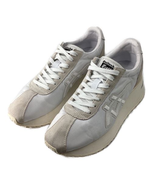 Onitsuka Tiger（オニツカタイガー）Onitsuka Tiger (オニツカタイガー) ローカットスニーカー MOAGE MO 厚底スニーカー ホワイト サイズ:25の古着・服飾アイテム