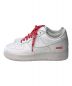 NIKE (ナイキ) SUPREME (シュプリーム) AIR FORCE1 LOW　スニーカー　コラボスニーカー ホワイト サイズ:27.5：17800円