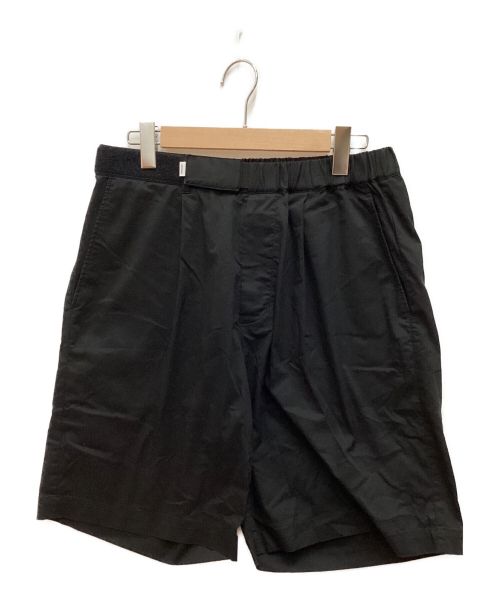 Graphpaper（グラフペーパー）Graphpaper (グラフペーパー) Stretch Twill Slim Waisted Chef Shorts ブラック サイズ:Fの古着・服飾アイテム