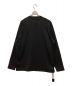 teatora (テアトラ) CARTRIDGE SWEATER WL　スウェット ブラック サイズ:XL：14000円