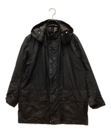 Barbour×MARGARET HOWELL（バブアー×マーガレットハウエル）の古着「MH SHORT URSULA JACKET　オイルドジャケット」｜ネイビー