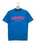 DSQUARED2（ディースクエアード）の古着「Tシャツ　クルーネック　ロゴ」｜ブルー