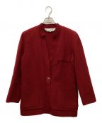 Christian Diorクリスチャン ディオール）の古着「ウールジャケット　　」｜レッド