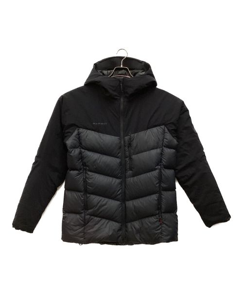 MAMMUT（マムート）MAMMUT (マムート) Rime Pro IN Hybrid Hooded Jacket AF　ダウンジャケット ブラック サイズ:XLの古着・服飾アイテム