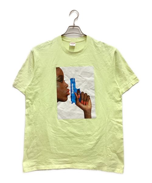 SUPREME（シュプリーム）Supreme (シュプリーム) water pistol tee イエロー サイズ:Lの古着・服飾アイテム