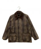 Barbourバブアー）の古着「tartan bedale jacket/タータン　ビデイル　ジャケット」｜ブラウン