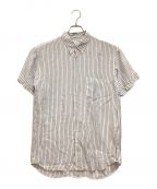 COMME des GARCONS SHIRTコムデギャルソンシャツ）の古着「半袖シャツ　ストライプ」｜スカイブルー