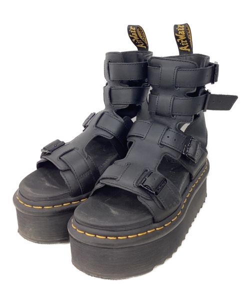 Dr.Martens（ドクターマーチン）Dr.Martens (ドクターマーチン) GIAVANNNA サンダル ブラック サイズ:24の古着・服飾アイテム