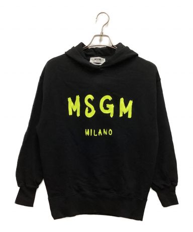 【中古・古着通販】MSGM (エムエスジーエム) ロゴプルオーバー