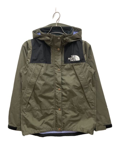 THE NORTH FACE（ザ ノース フェイス）THE NORTH FACE (ザ ノース フェイス) マウンテンレインテックスジャケット オリーブ サイズ:Lの古着・服飾アイテム