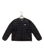 DANTONダントン）の古着「INNER DOWN CREWNECK JACKET/インナーダウンクルーネックジャケット」｜ブラック